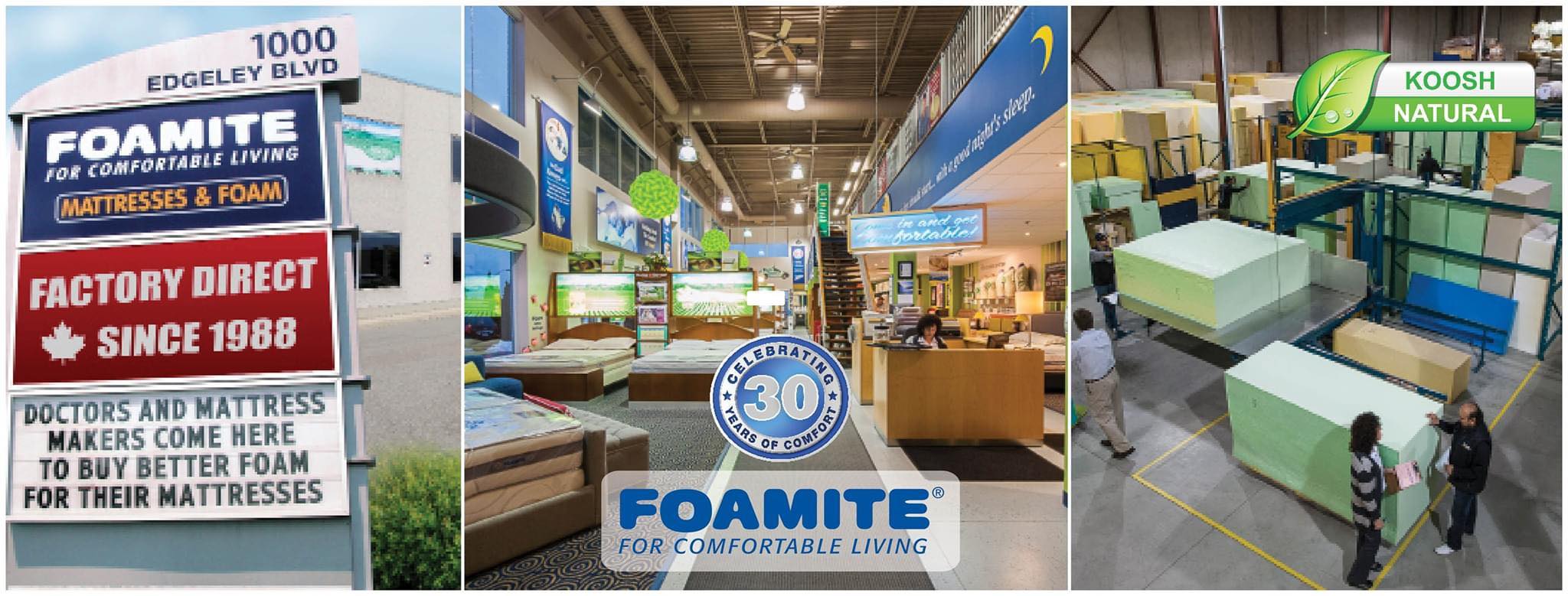 Factory direct Custom Foam and Mattresses
