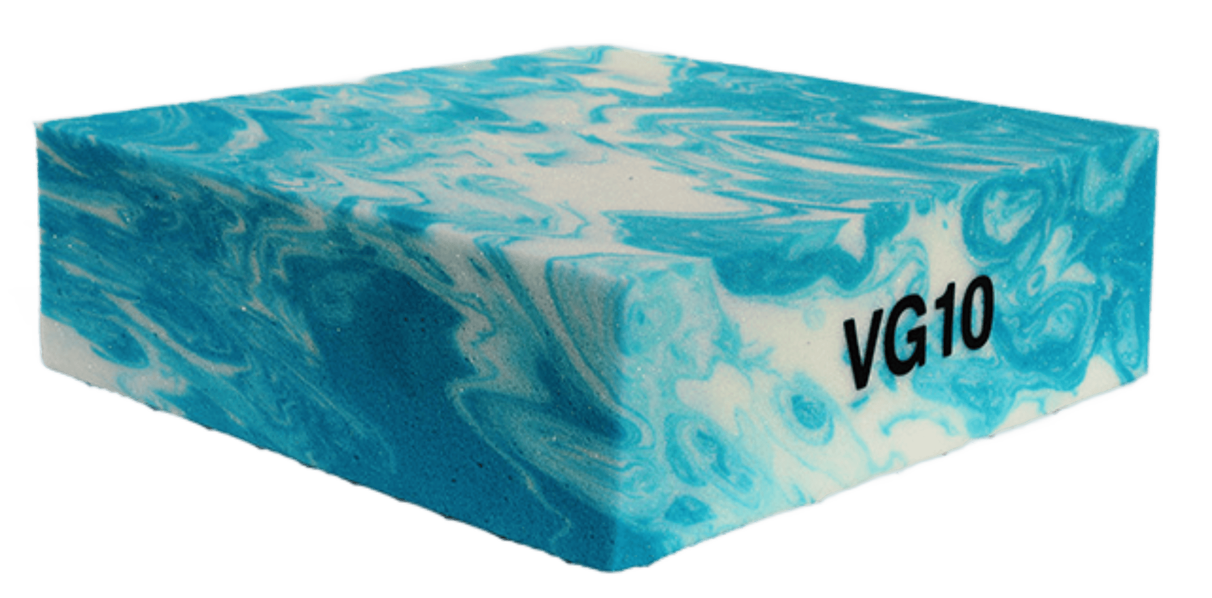 VG10 4 lbs memory foam visco mattress topper with cooling gel