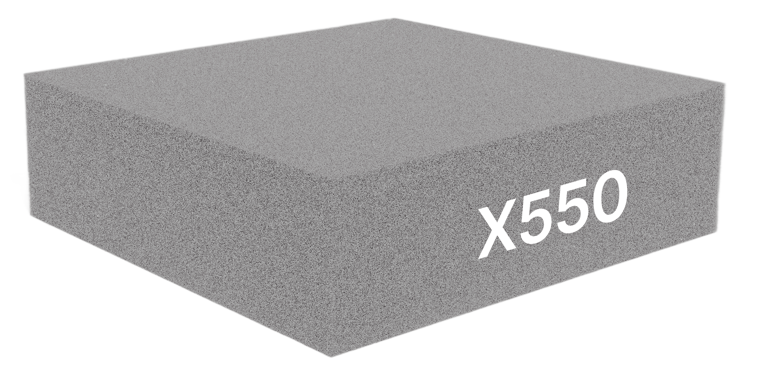 X550 Super Firm Foam used for gym mats and base layers of firm foam