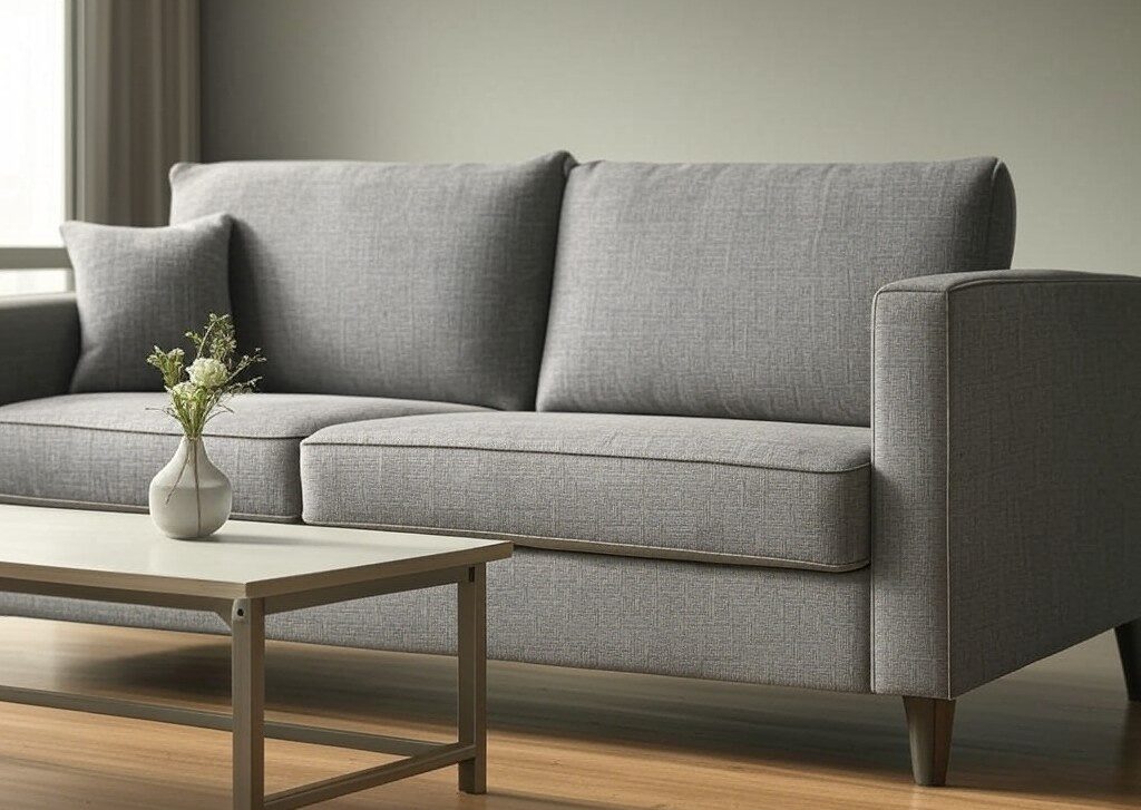 Simple Grey Couch