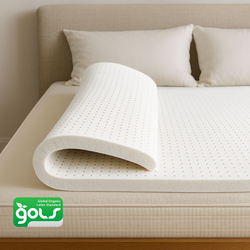 GOLS Certifies Organic Latex Mattress Topper