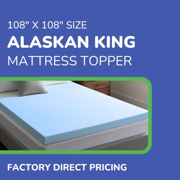 Alaskan King Size Mattress Topper