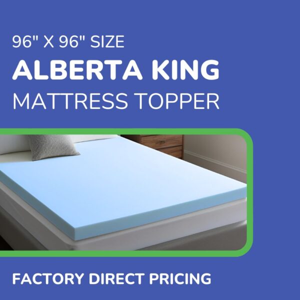 Alberta King Size Mattress Topper