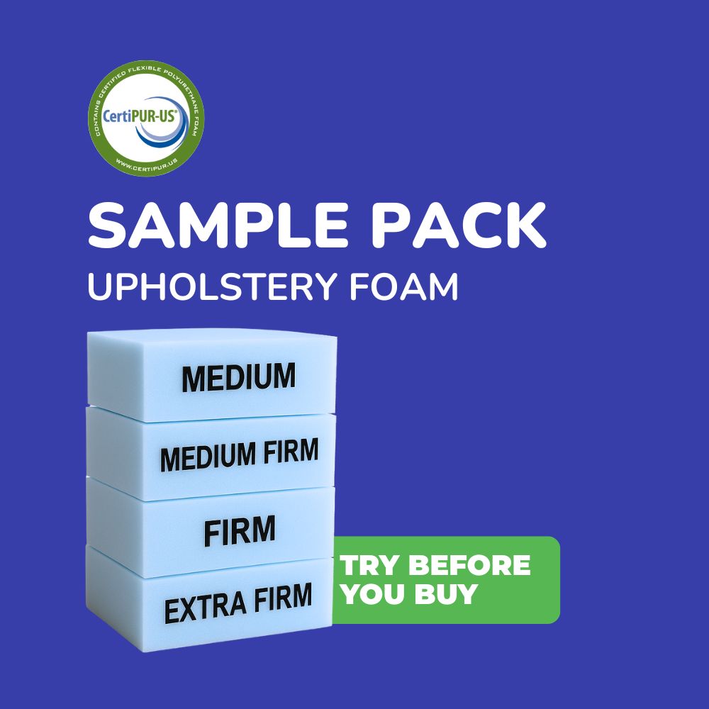 Upholstery Foam Sample Pack (3)