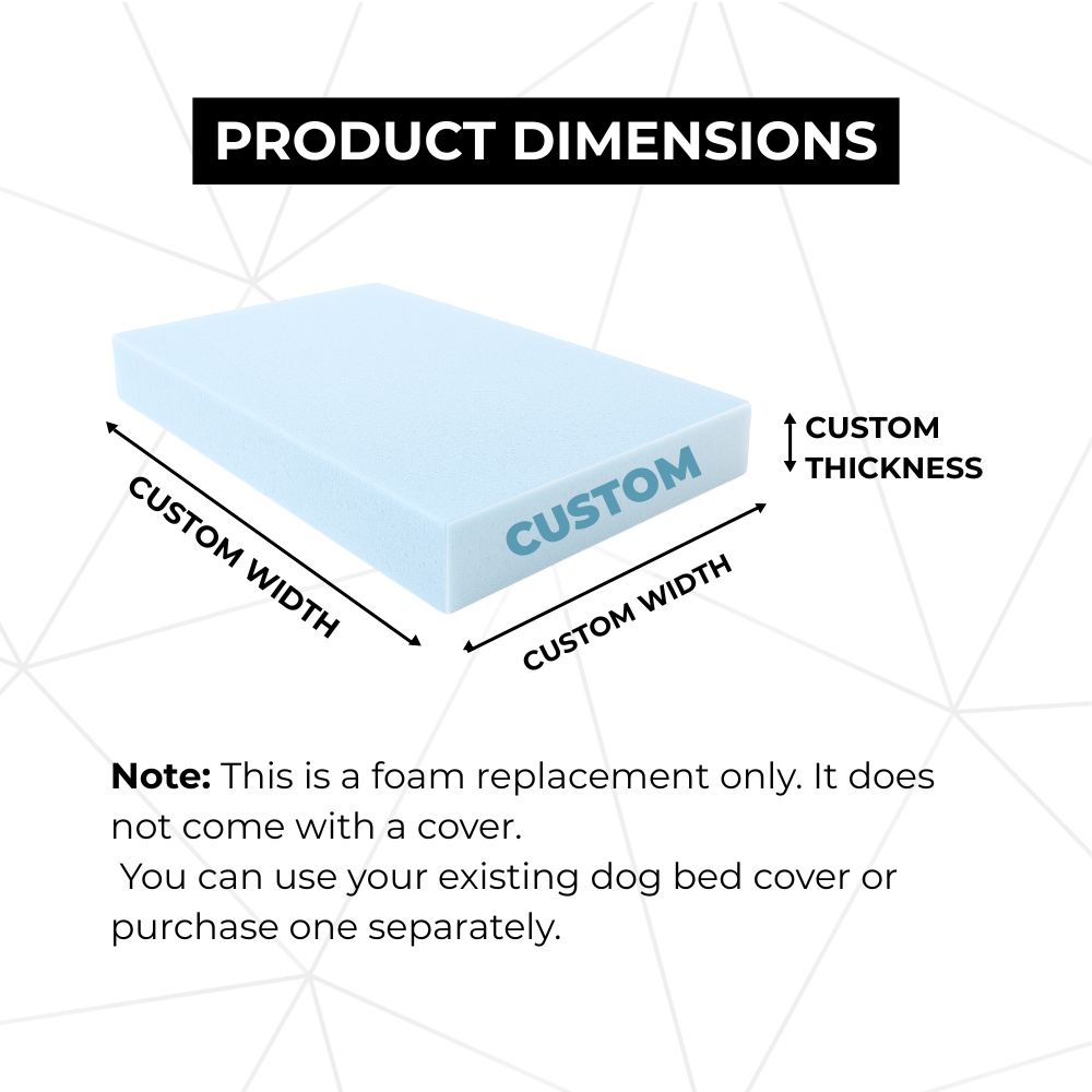 Dog Beds Foam Inserts