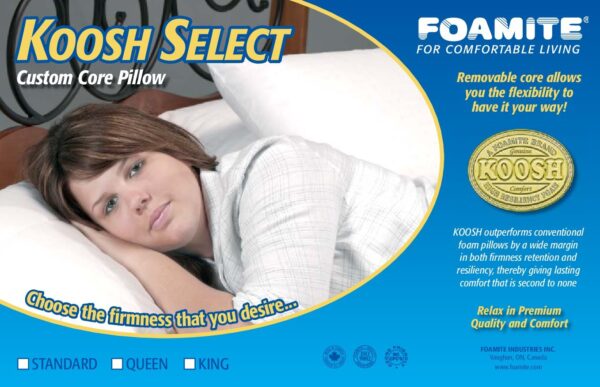 Koosh Select Adjustable Pillow